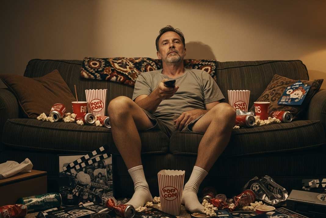 Workout skipped Too sore exhausted scared of trainer Day spent sleeping binging movies Felt failure but liberated Rest day champion