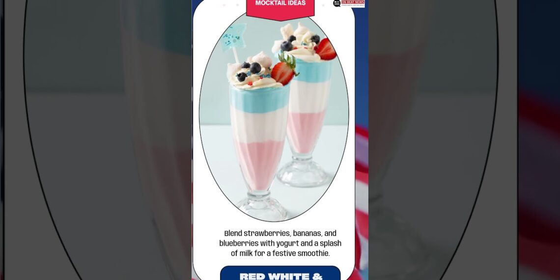 Sippin' on Stars Must Try Festive 4th of July Drink Recipes!