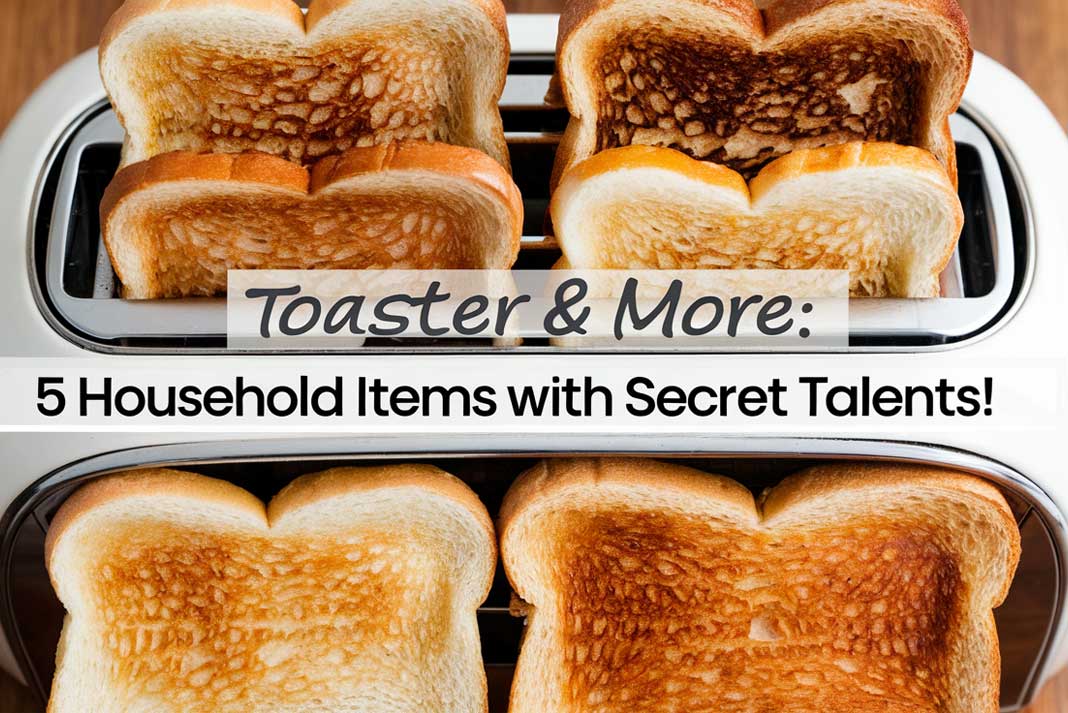 Toaster & More 5 Household Items With Secret Talents