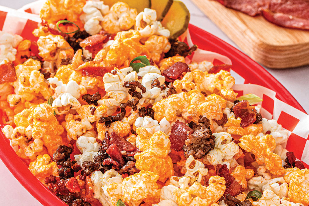 Bacon Cheeseburger Popcorn Recipe