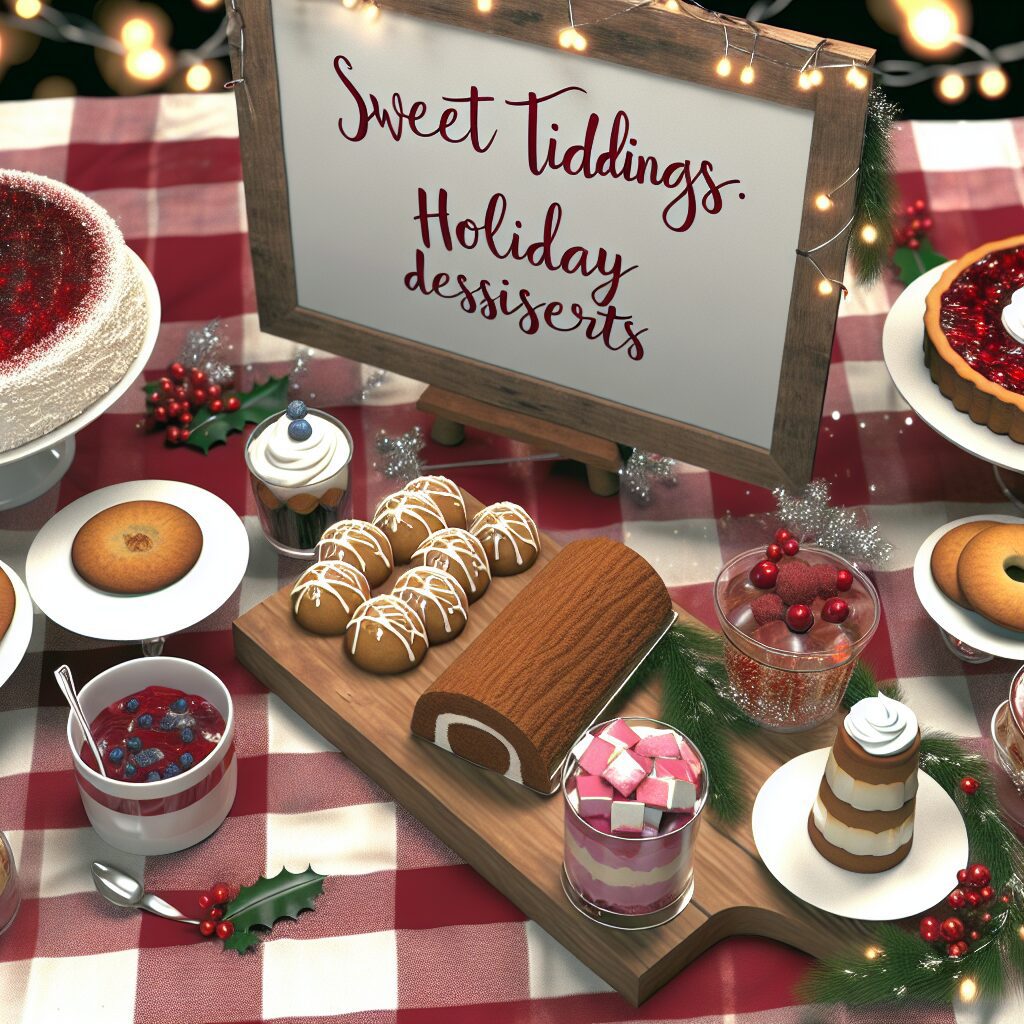 Sweet Tidings: Holiday Dessert Inspirations