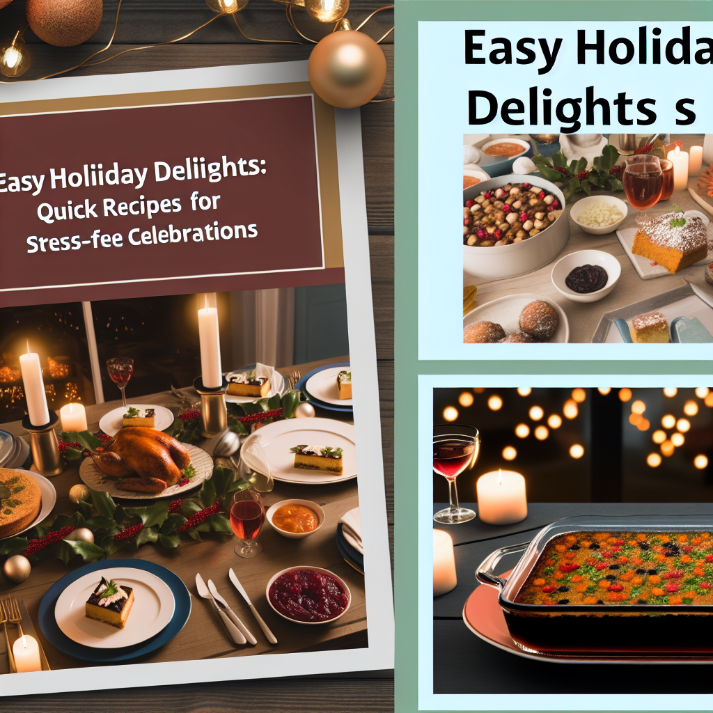 Easy Holiday Delights: Quick Recipes for Stress-Free Celebrations