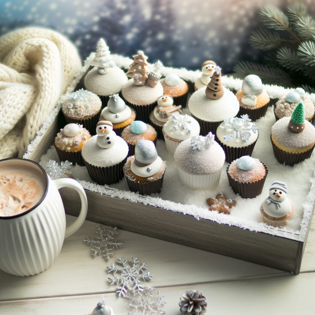 Winter Wonderland Cupcakes