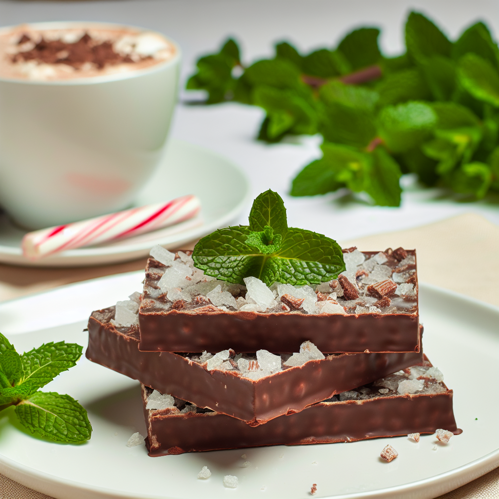 Chocolate Peppermint Bliss Bars