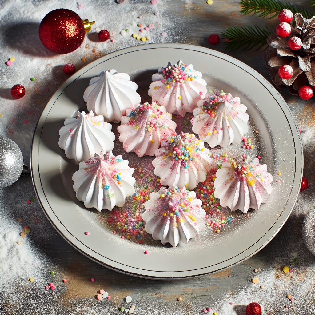 Sugar and Spice: Festive Holiday Meringues