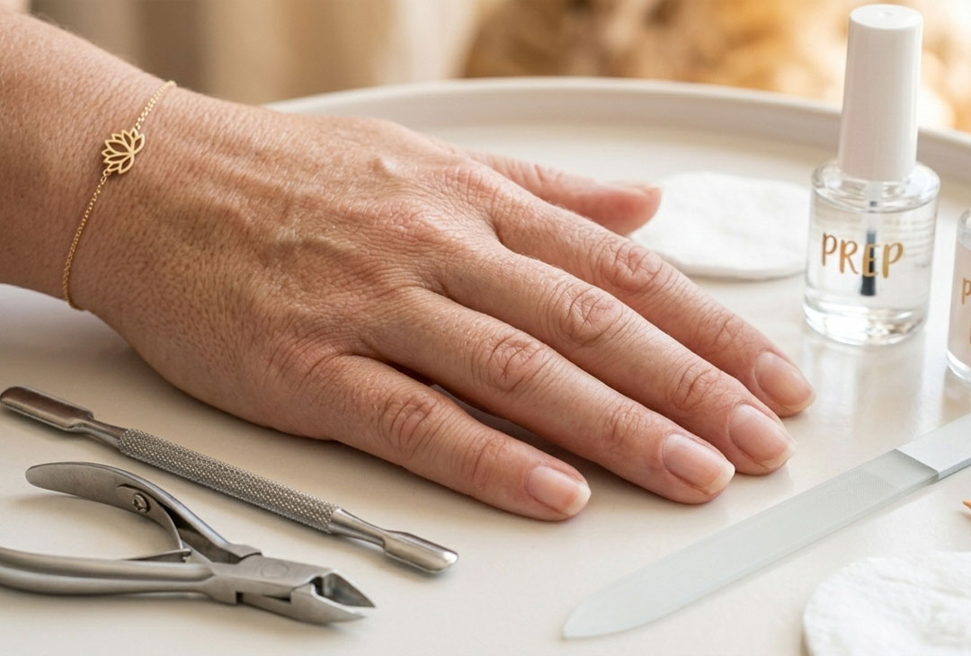 How to Prep & Protect Your Perfect Gold Fish Nail Art